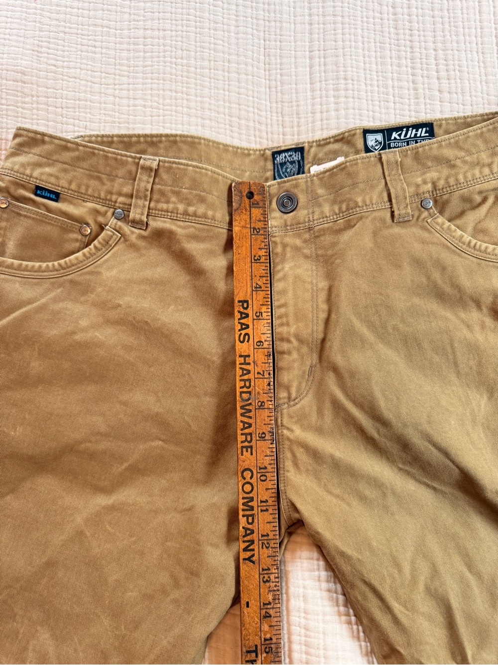 Kuhl Men's Tan Chinos - Rugged Work Style - Picture 3 of 8